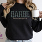 -BAR650 Barbe Blue Floral Decal