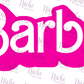- BAR740 Barbe Doll Font Decal