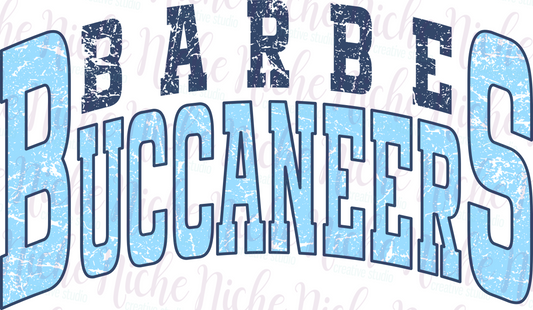 -BAR8291 Barbe Decal
