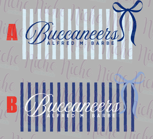 -BAR8487 Barbe Stripes Decal