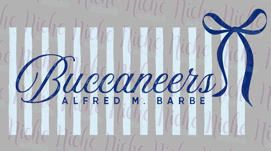 -BAR8487 Barbe Stripes Decal