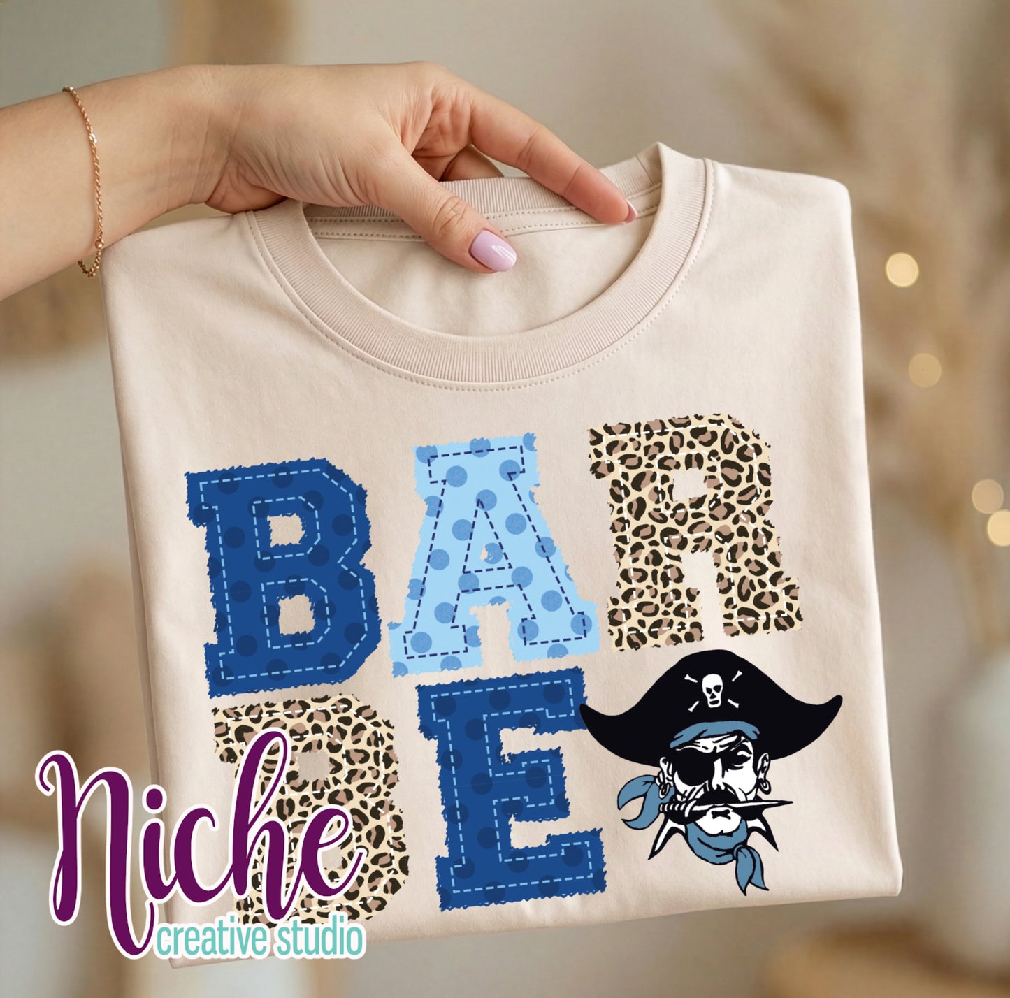 -BAR8489 Barbe Stitch Decal