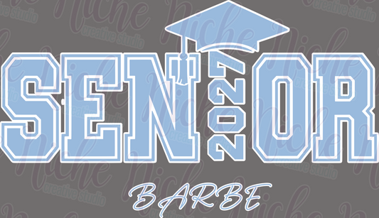 -BAR8492 Senior 2027 Barbe Decal