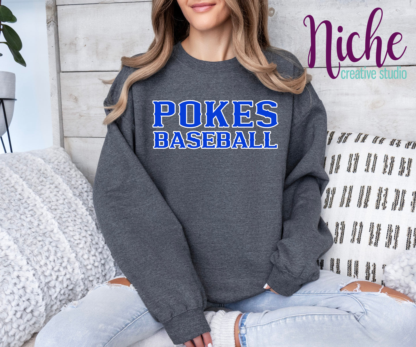 -BAS1428 Pokes Baseball Decal