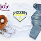 -BAS1635 Shockers Baseball Decal
