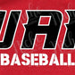 -BAS2597 War Baseball Decal