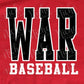-BAS2598 War Baseball Decal