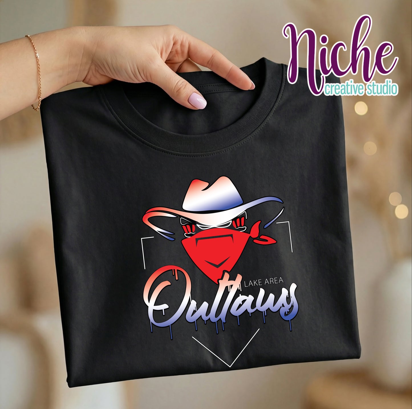 - BAS2599 Outlaws Baseball Decal