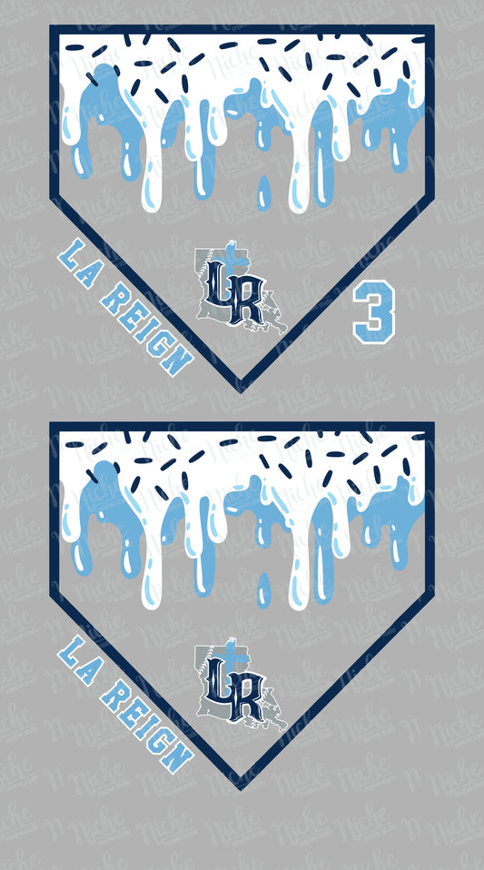 -BAS3054 LA REIGN Drip Decal