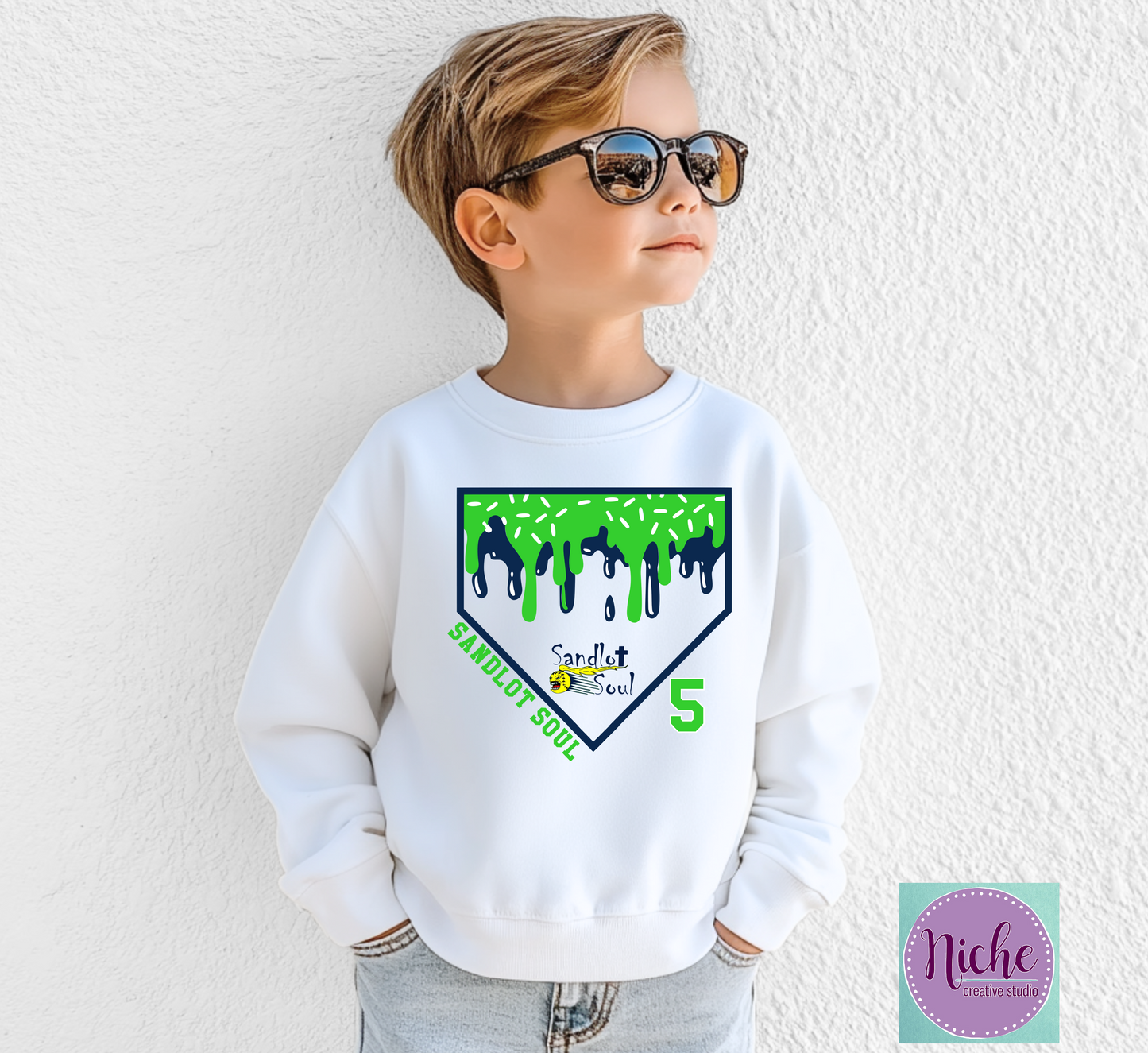 -BAS3060 Sandlot Soul Drip Decal