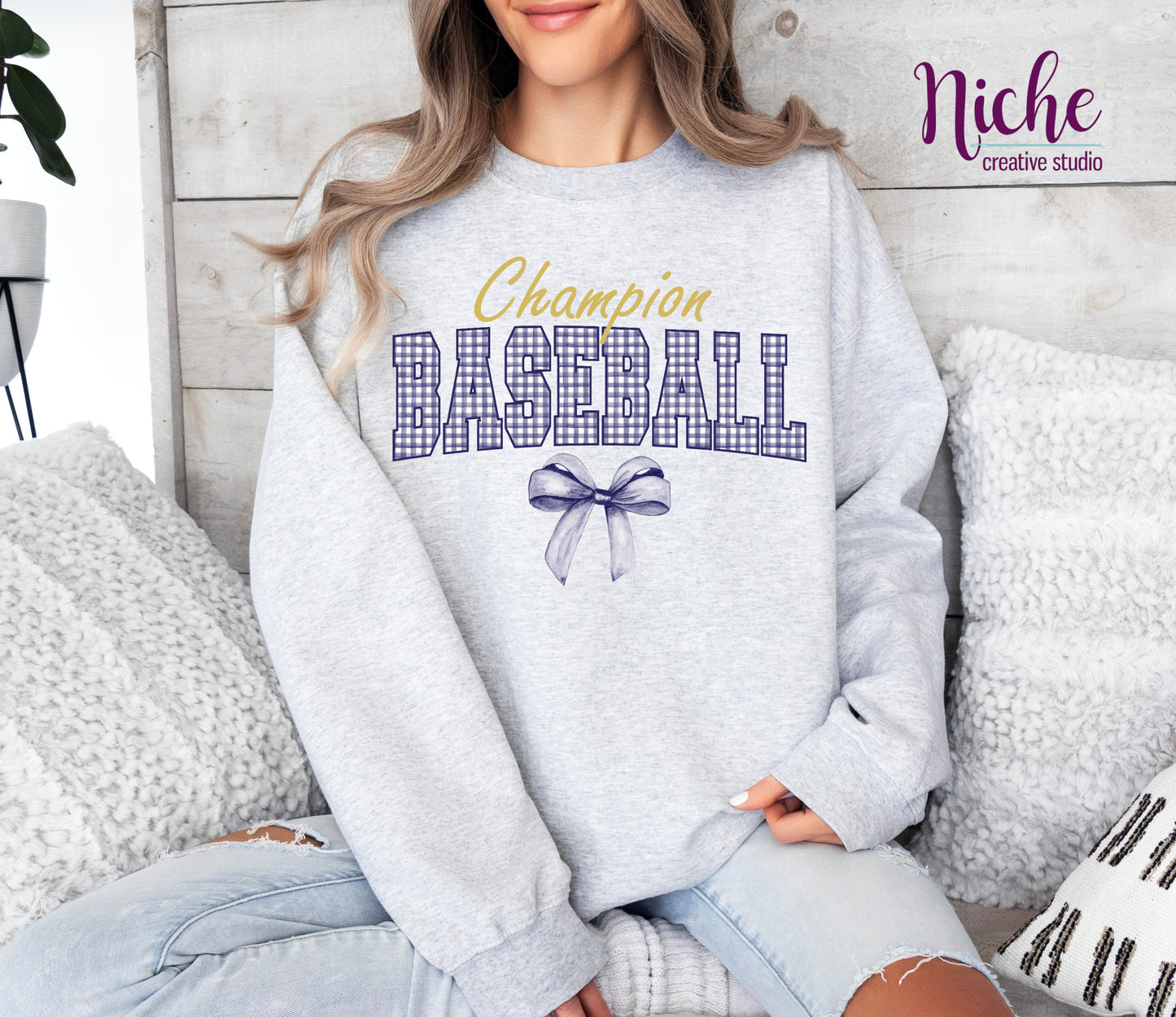 -BAS3136 Champion Baseball Decal