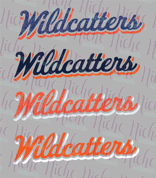 -BAS4475 Wildcatters Baseball Decal