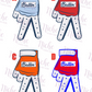 -BAS6020 Bating Glove Decal