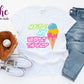 -BAS6021 Ice Cream Drip Decal