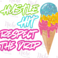 -BAS6021 Ice Cream Drip Decal