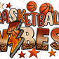 -BAS670 Basketball Vibes Decal