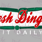 -BAS8137 Don't Bunt Hit Dingers Decal