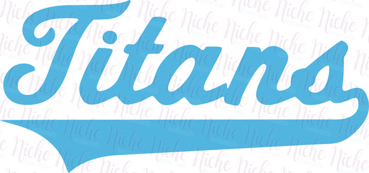 -BAS8414 Titans Swoosh Decal