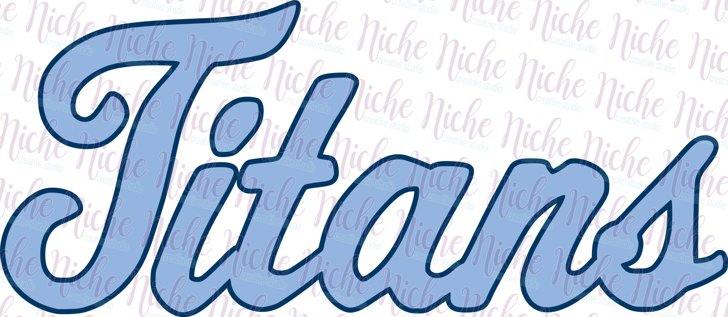 -BAS8415 Titans Decal