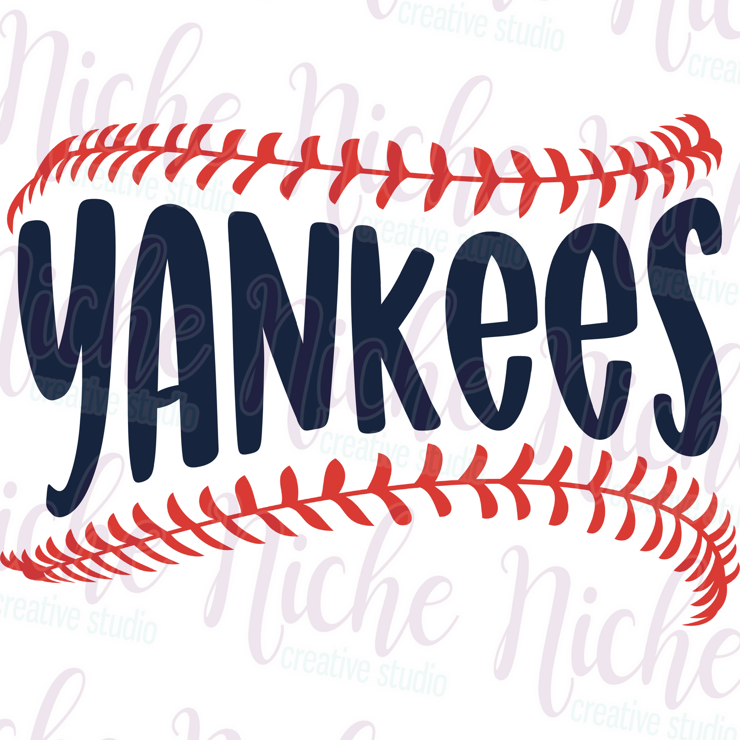 -BAS8607 Yankees Decal