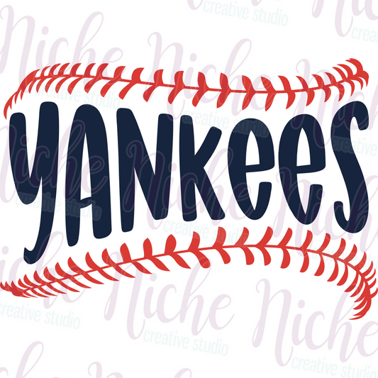 -BAS8607 Yankees Decal