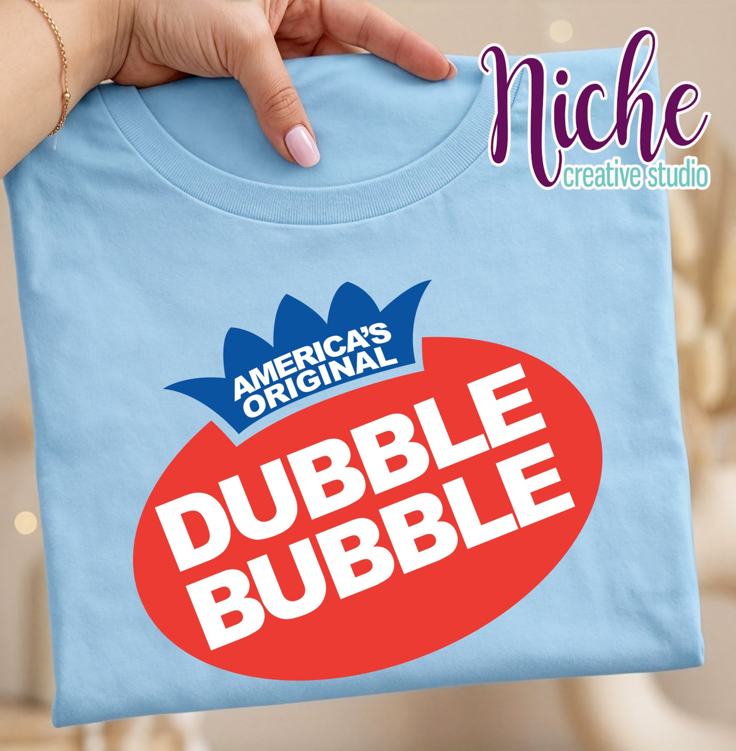 -BAS8610 Dubble Bubble Decal