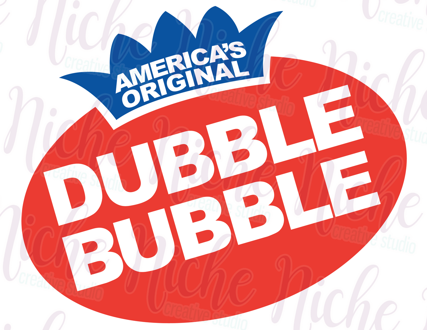 -BAS8610 Dubble Bubble Decal