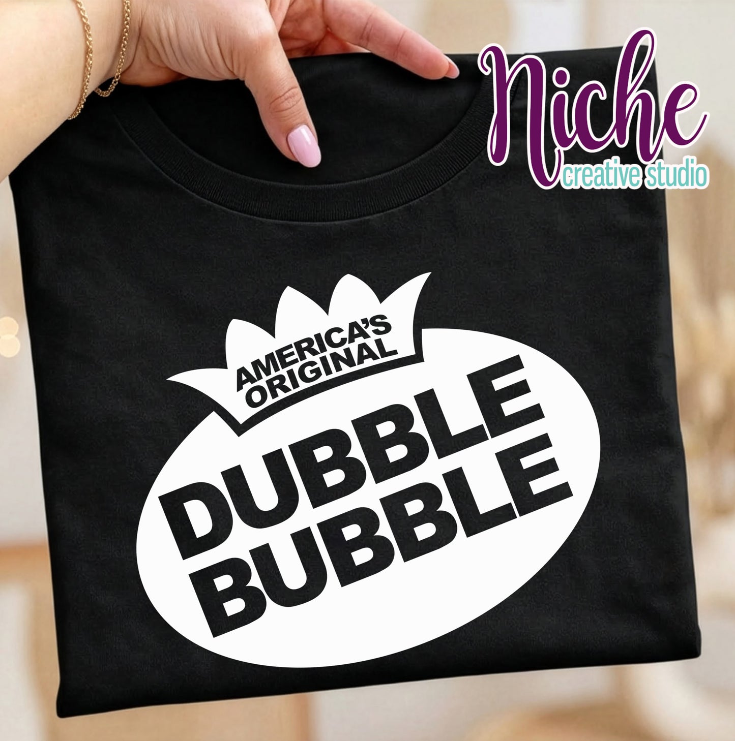 -BAS8610 Dubble Bubble Decal