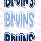 -BEL1985 Bruins Decal