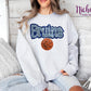 -BEL3130 Bruin Basketball Sequins Decal