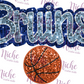 -BEL3130 Bruin Basketball Sequins Decal