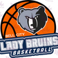 -BEL3148 Lady Bruins Basketball Decal