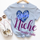 - BEL586 Bell City Leopard Heart Decal