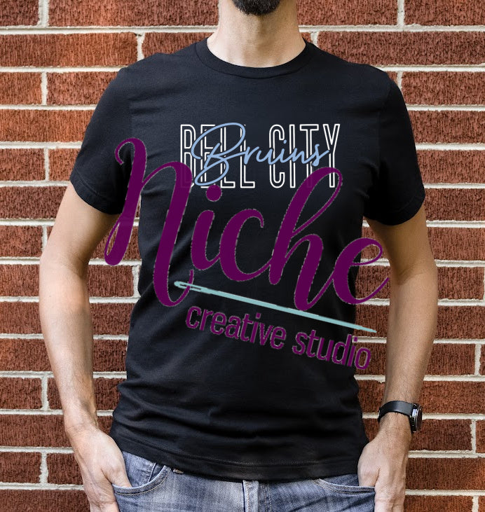 - BEL598 Bell City Stacked Decal