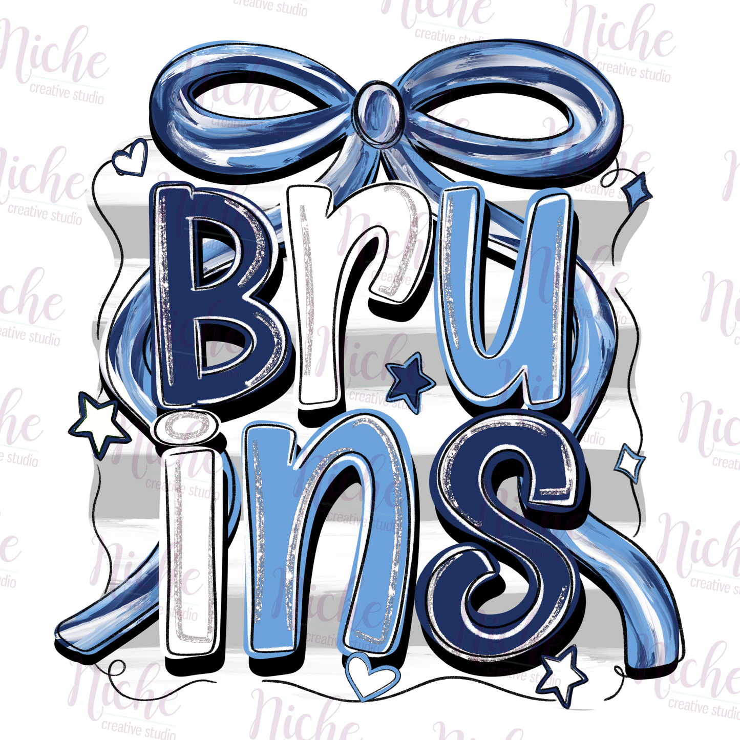 -BEL8247 Preppy Bruins Decal