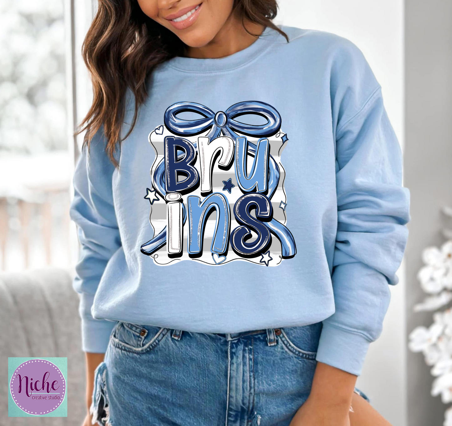 -BEL8247 Preppy Bruins Decal