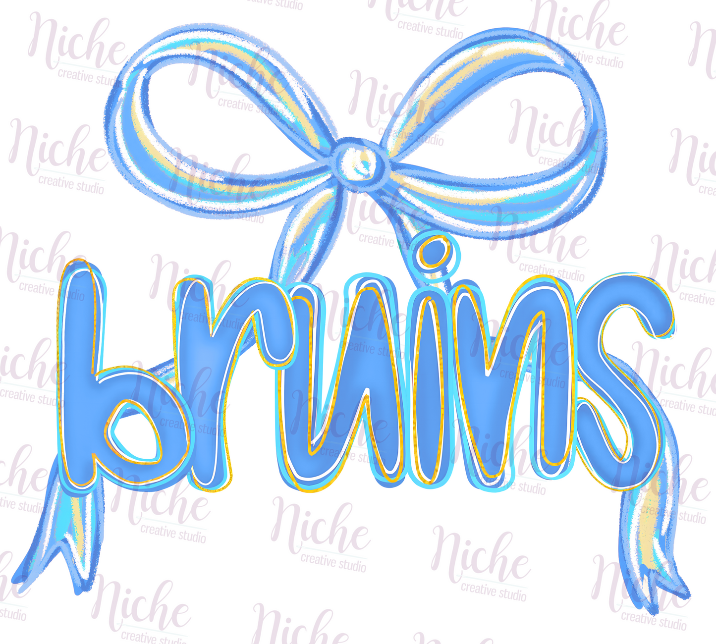 -BEL8251 Preppy Bruins Decal