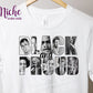 -BHM1475 Black History and Proud Decal