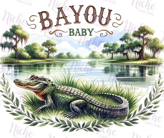 -BIR1436 Bayou Baby Decal