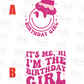 -BIR1515 Birthday Girl Decal