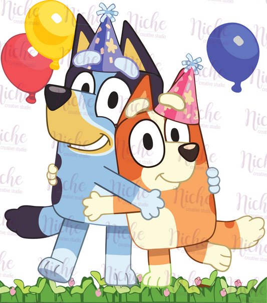 -BIR1699 Bluey Birthday Decal