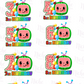 -BIR1795 Melon Birthday Decal