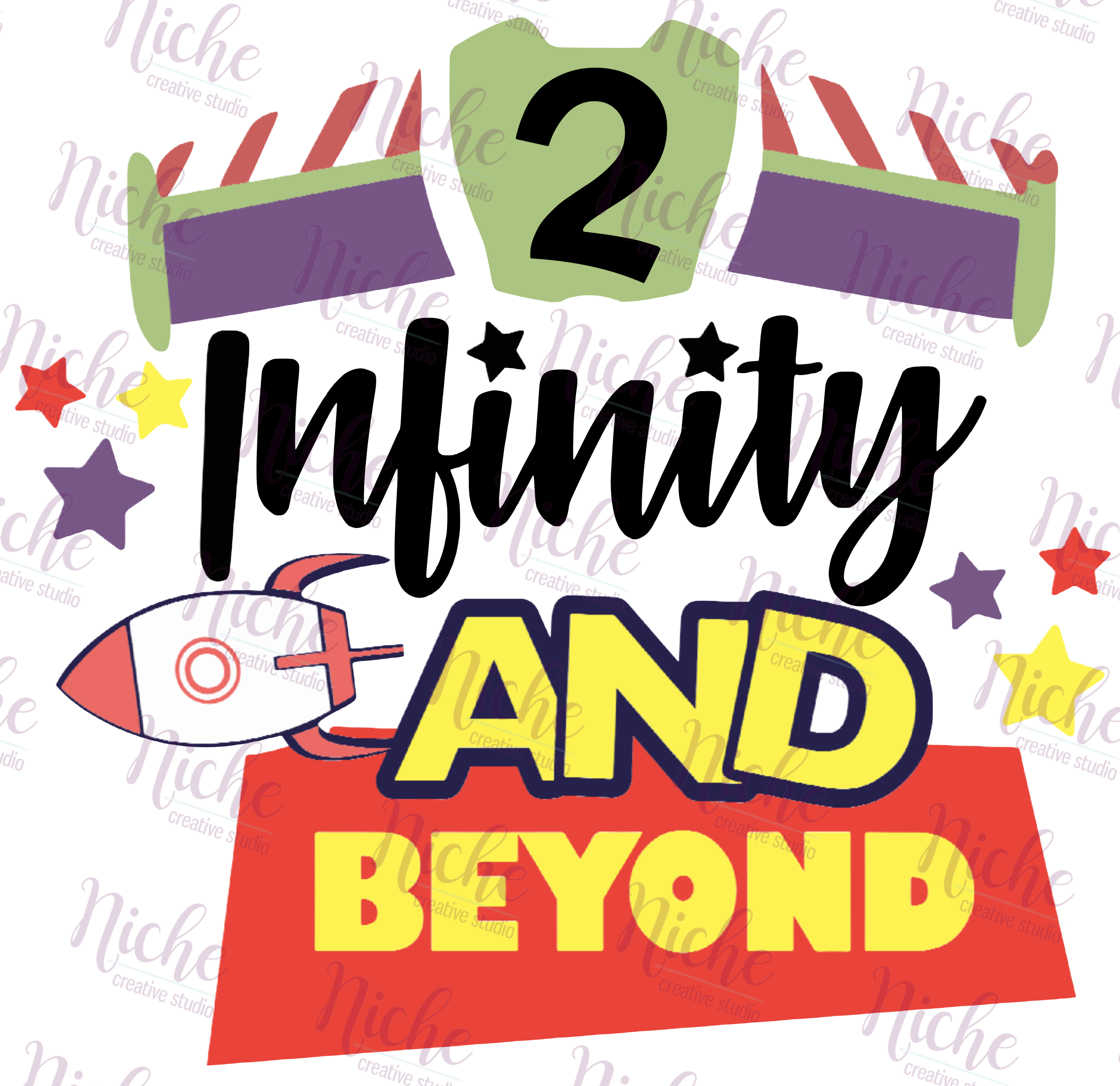 -BIR2929 2 Infinity Decal – Niche Creative Studio