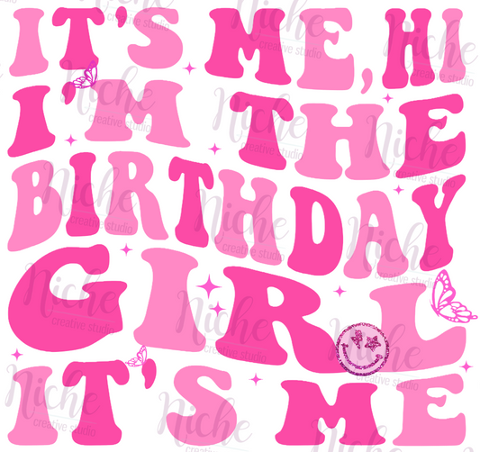 -BIR2959 It's Me  Birthday Girl Decal