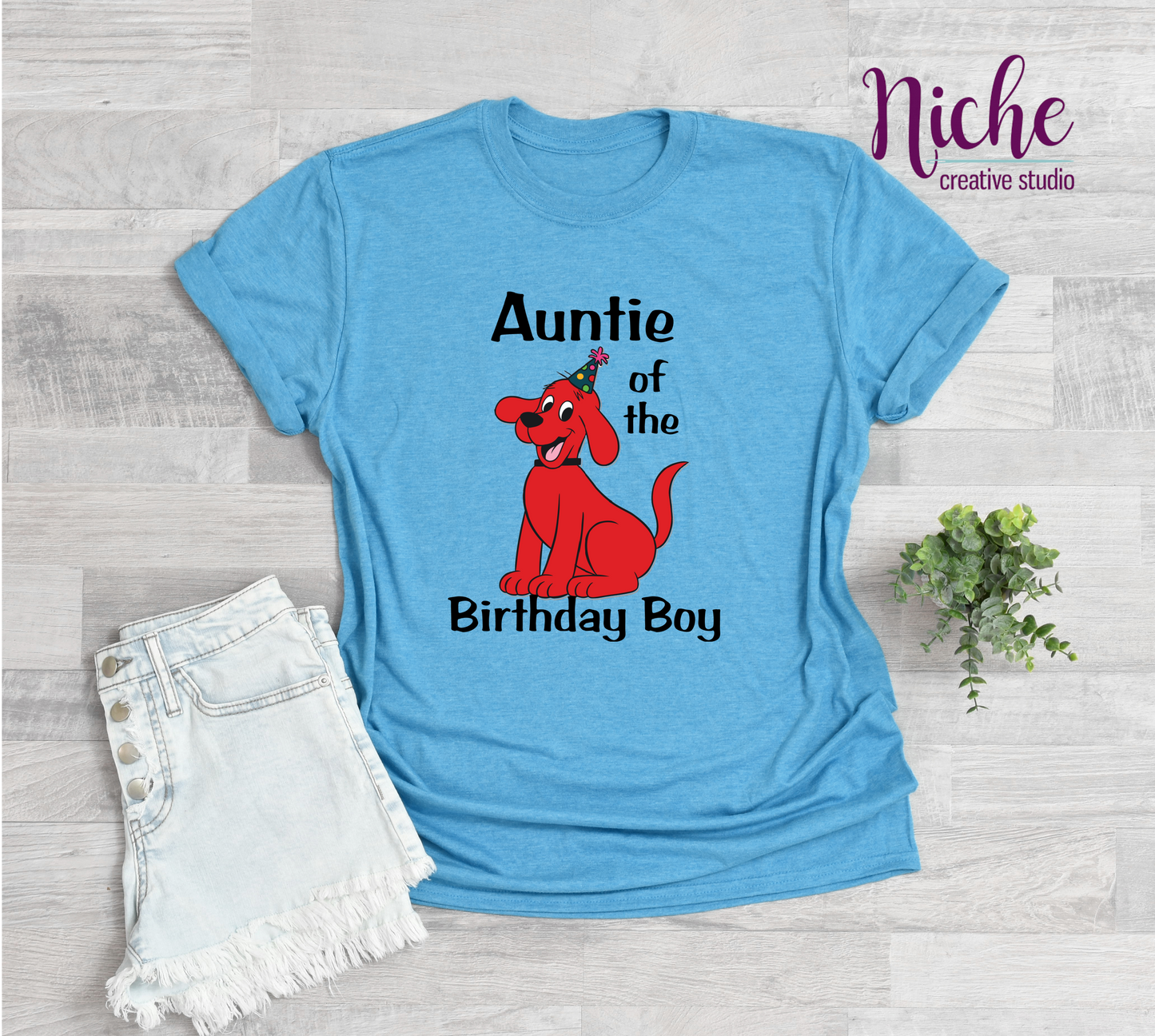 -BIR3178 Clifford Birthday Decal