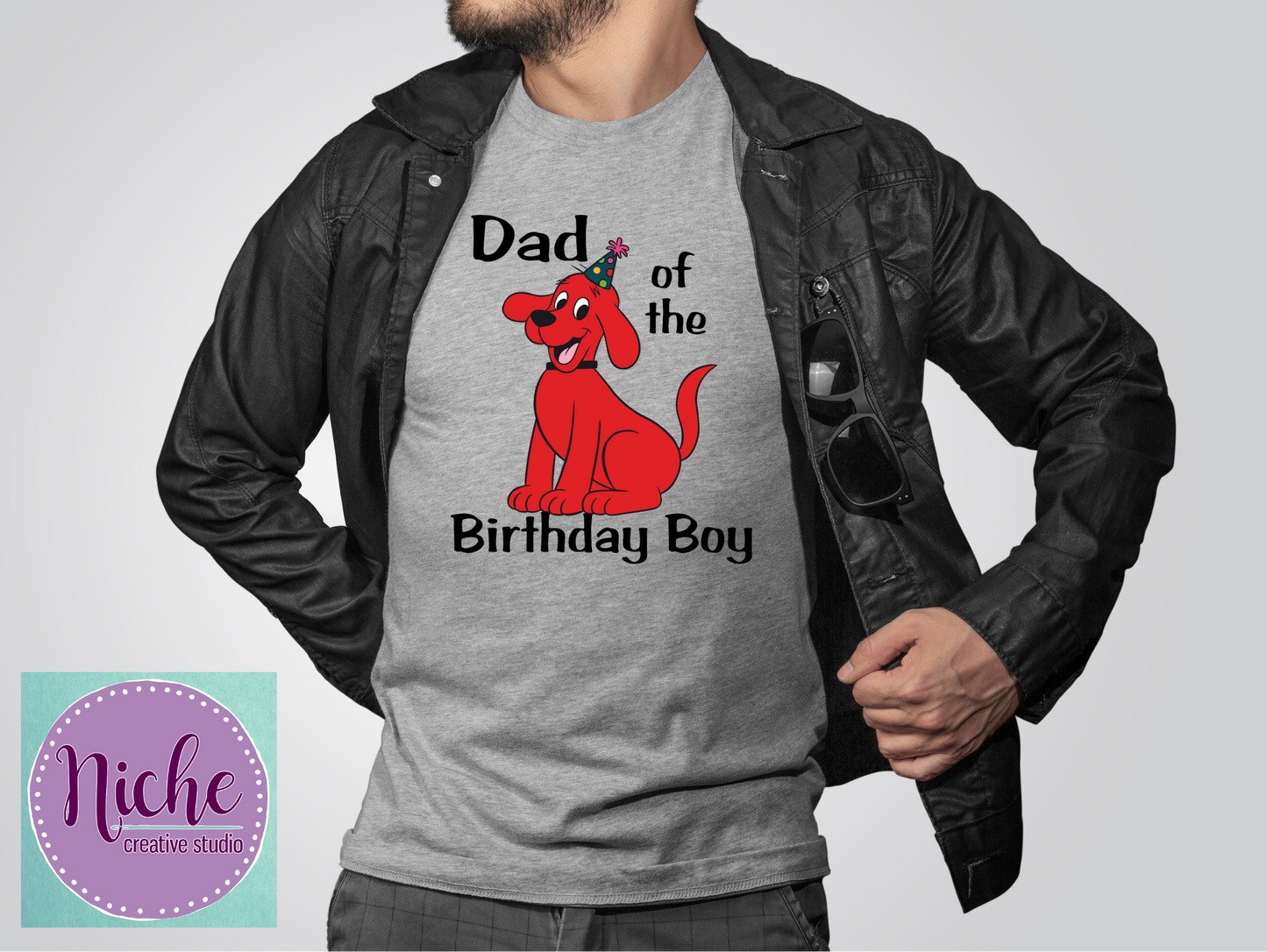 -BIR3178 Clifford Birthday Decal