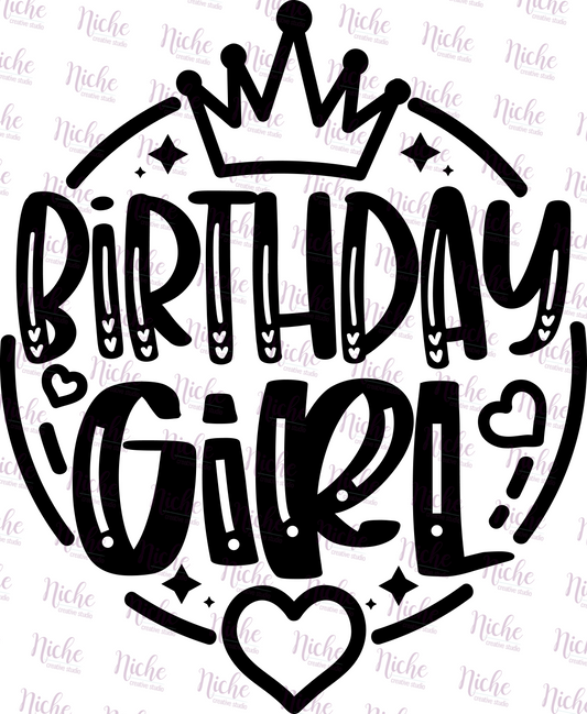 -BIR359 Birthday Girl Decal