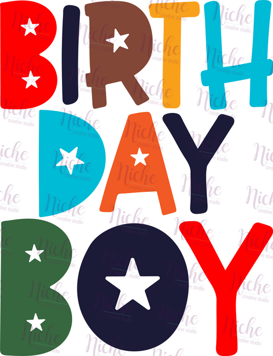 -BIR5430 Birthday Boy Decal