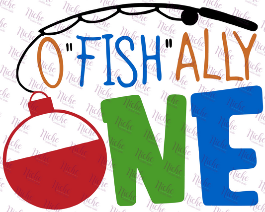 -BIR764 O Fishally One Decal