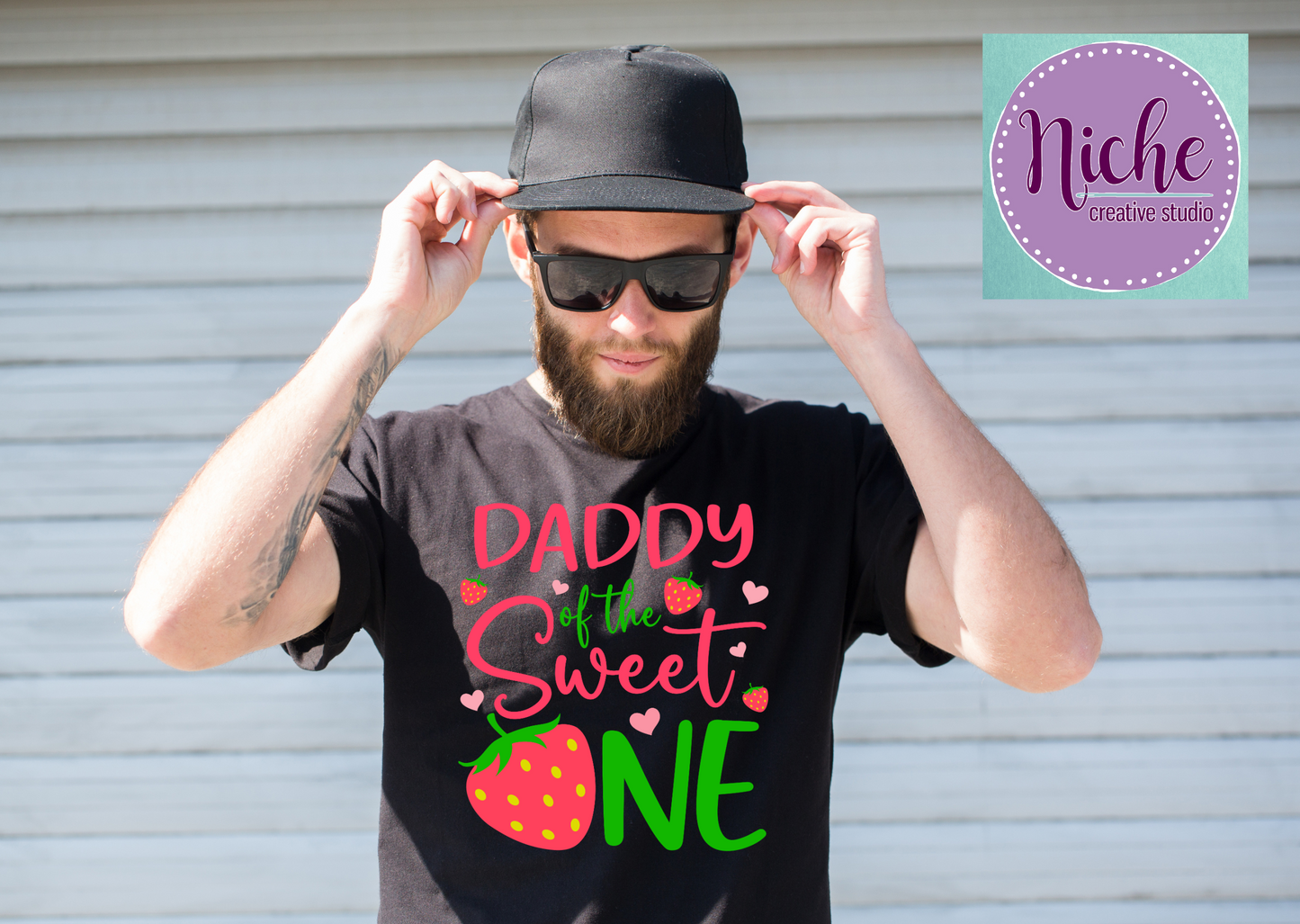 -BIR8428 Sweet One Strawberry Decal